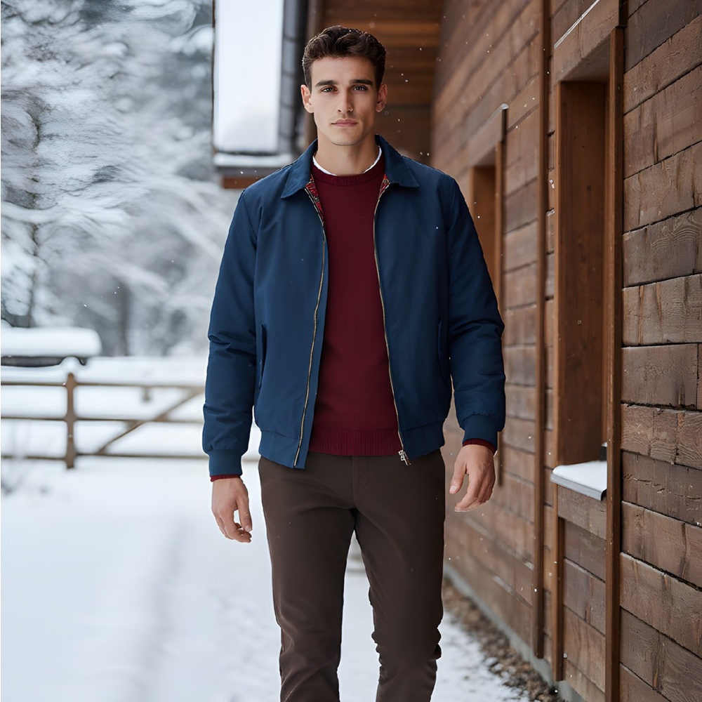 Classic and Kind of Blue Windbreaker